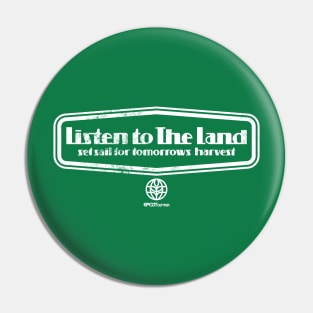 Listen to the Land 1982 solid Pin