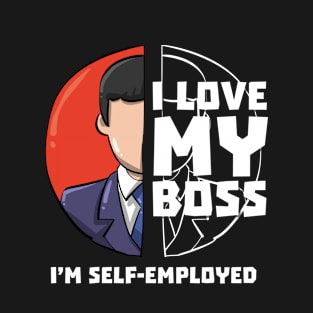 I Love My Boss T-Shirt