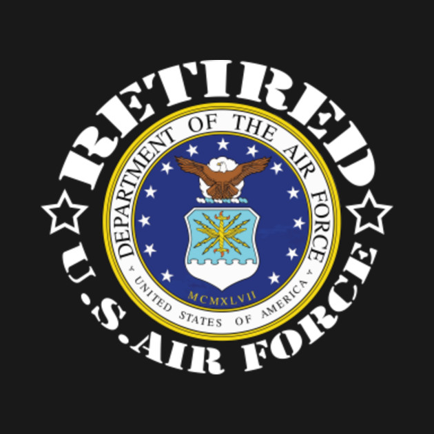 Retired US Air Force Veteran TShirt Retired Us Air Force Veteran TShirt TeePublic