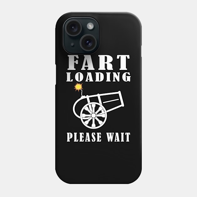 Fart Loading Please Wait Phone Case by ArticArtac