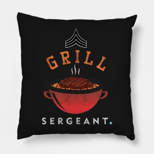 Grill Sergeant - Barbecue BBQ Grilling Meat Pillow