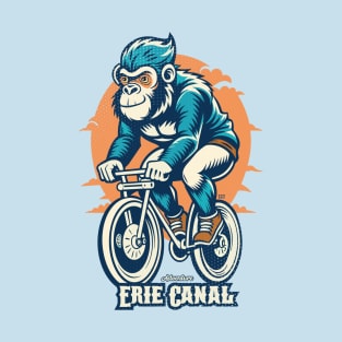 Retro Erie Canal Bike Trail T-Shirt