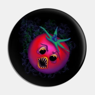 Evil Tomato Pin