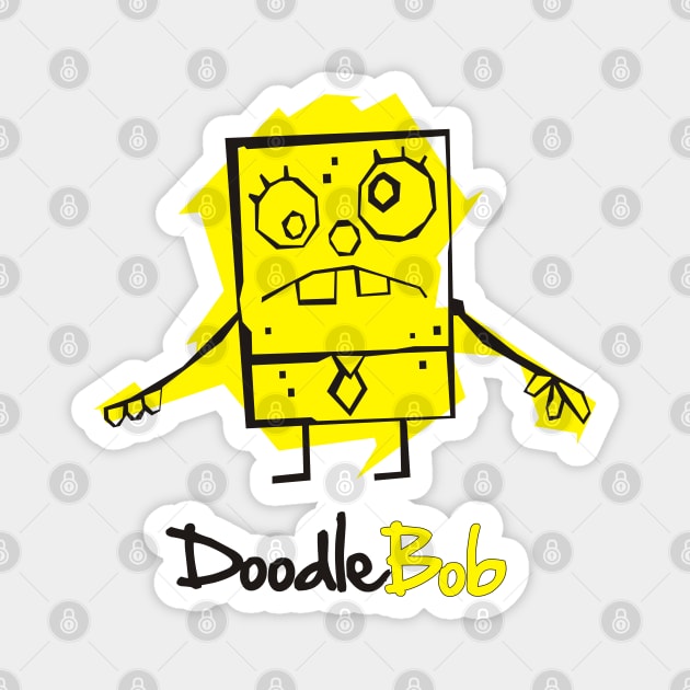 doodle bob Magnet by rifaisetyo