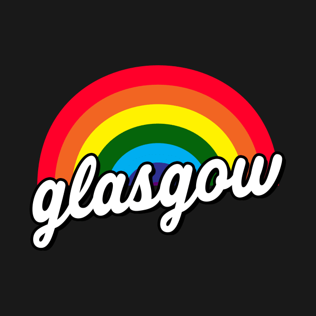 Glasgow Rainbow for Gay Pride by McNutt