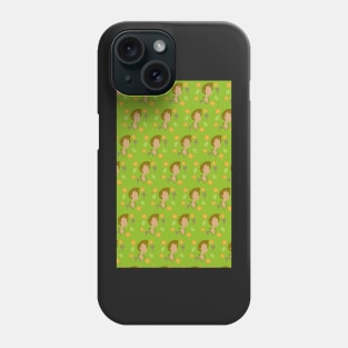 Shaggy Pattern - Light Green Phone Case