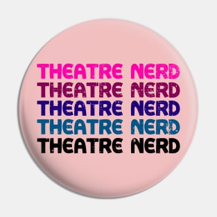 Theatre Nerd Vintage Shirt Pin