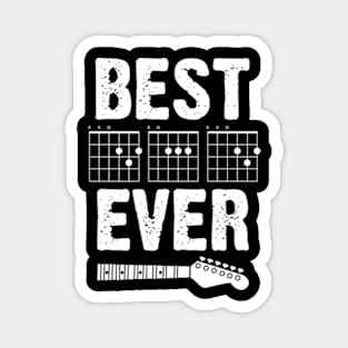 Best Dad Ever Guitar Chords Magnet