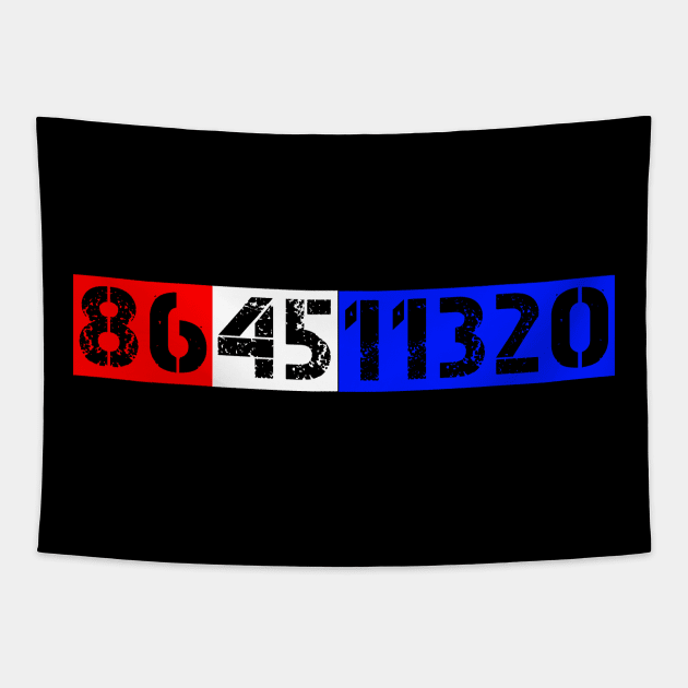 864511320 code Anti trump Tapestry by DODG99