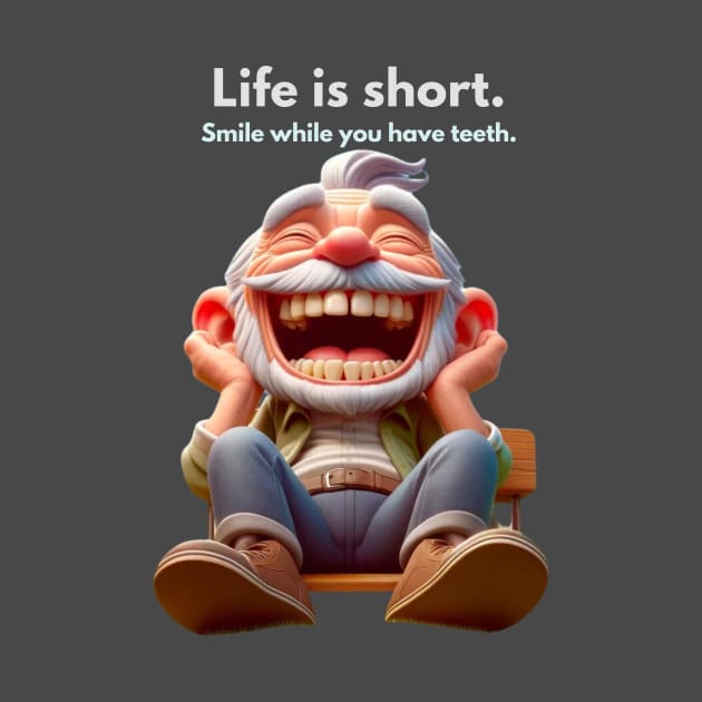 Smile - Life is short by Amharic Avenue