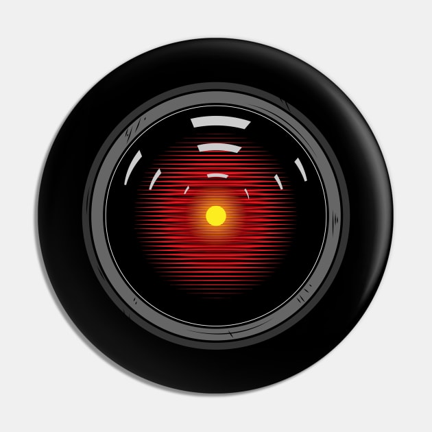 2001: Hal 9000 Pin by Phryan