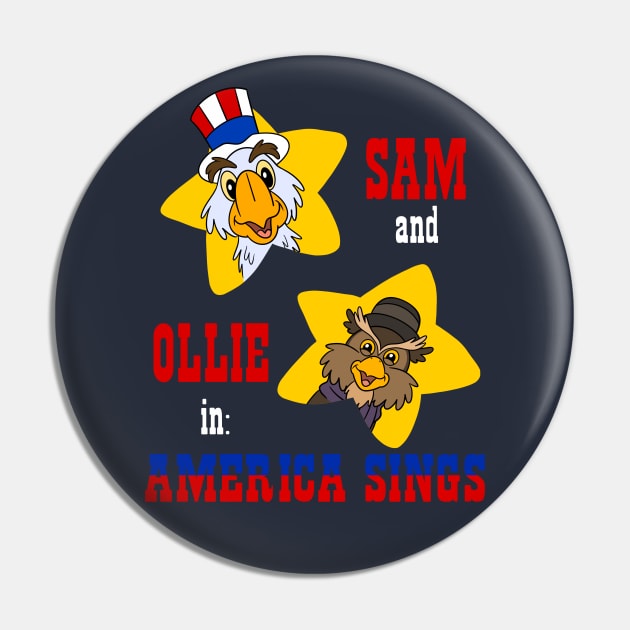 Now Showing: America Sings Pin by zipadeelady