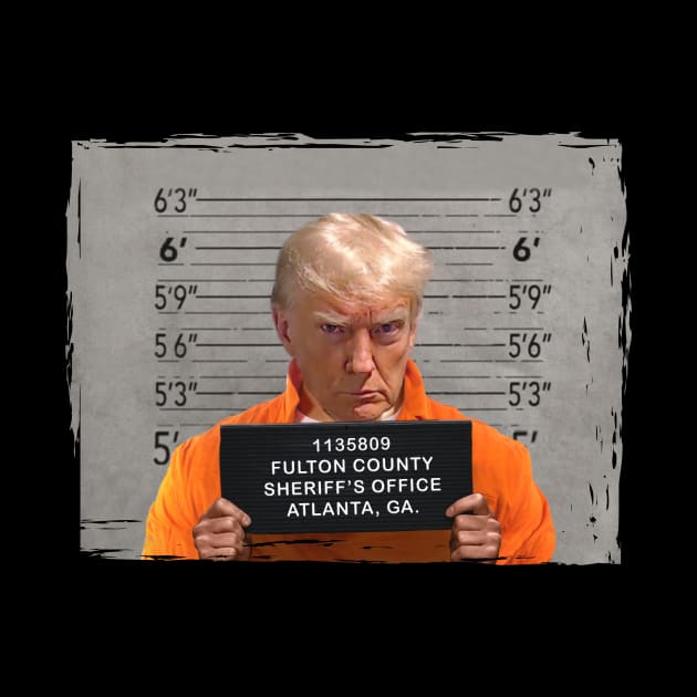 Trump Mug Shot Prison Georgia by GamerGuy