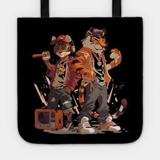 Summoning the Snow Goons with Calvin and Hobbes Tote