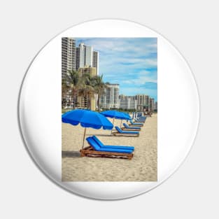 Summer Beach Chairs Pin