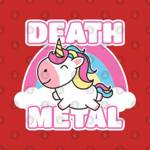 Unicorn death metal by Yaydsign