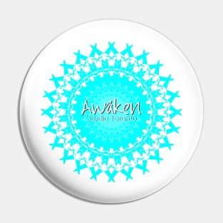 Awaken Mandala Pin