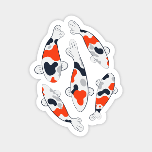 Japanese Koi Fish Magnet