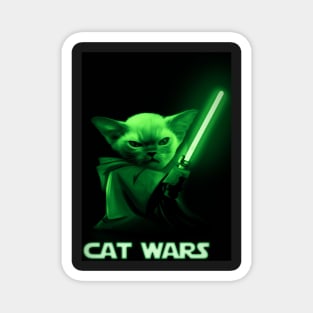 Cat wars Magnet