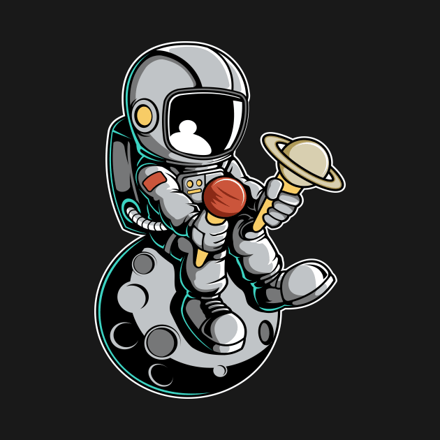 Astronaut Ice Cream by ArtisticParadigms