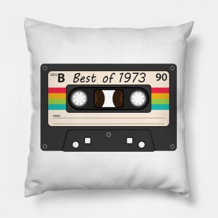 Retro Best of 1973 Pillow