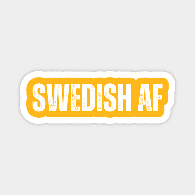 SWEDISH AF Magnet by Arnsugr