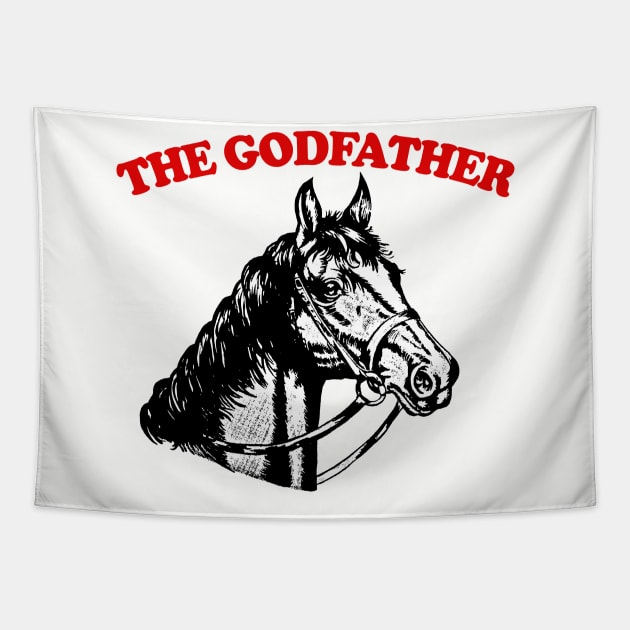 The Godfather / Horse Head Movie Fan Gift Tapestry by DankFutura