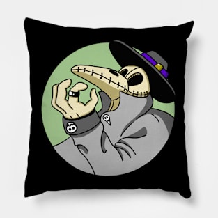 Call the Plague Doctor Pillow