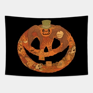 Tis' the Season to Be Spooky Tapestry