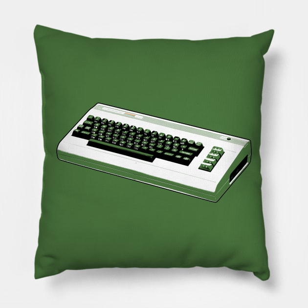 Commodore 64 Pillow by Joodls