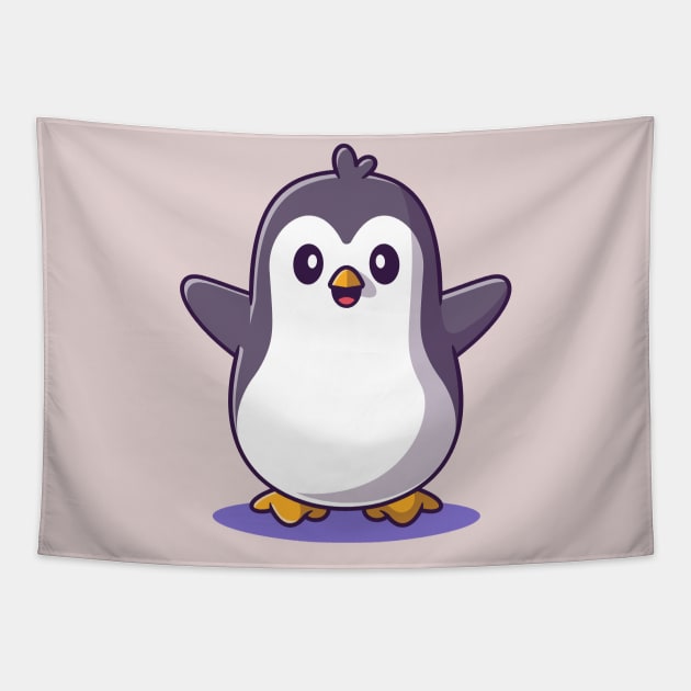 Cute penguin Tapestry by This is store