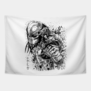 Watercolor predator Tapestry