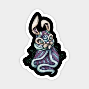 Rabbit Lion Dance Magnet