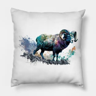 Bighorn Sheep Pillow