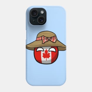 Canada Sunhat Summer Countryball Phone Case