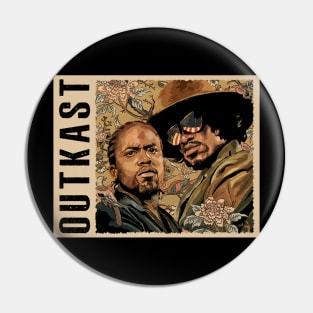 Southern Hip Hop Legends Timeless Images of Outkast Pin