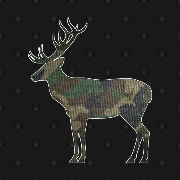 Camo Deer - 1 by Brightfeather