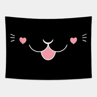 Kitty Face Tapestry