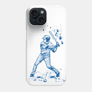 Baseball Batter or Hitter in Launch Position - 01 Phone Case