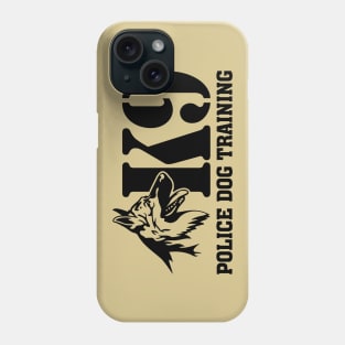 K9 Police Dog Training Phone Case