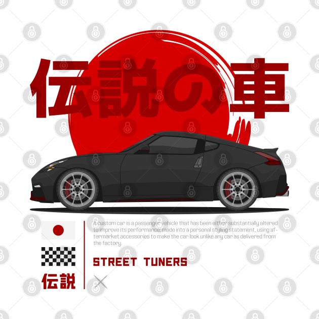 Tuner Black 370Z JDM by GoldenTuners