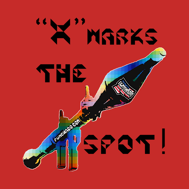 X Marks The Spot, v. Black Text by punchado