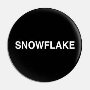 Snowflake Pin