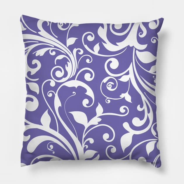 Pretty Purple Paisley Pillow by epiclovedesigns