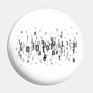 Computer Binary Code Pin
