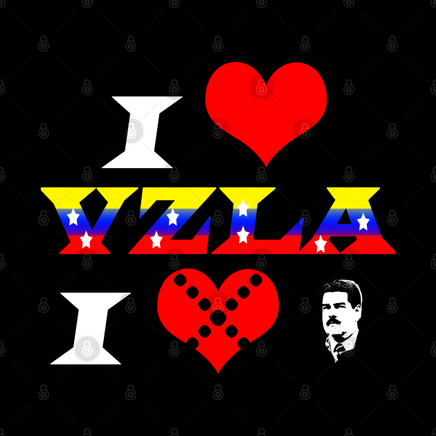 i love Venezuela not maduro by rickylabellevie