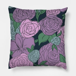 Funky Floral Pillow