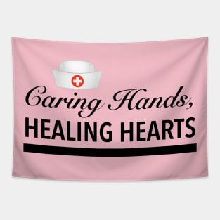 Caring Hands, Healing Hearts Tapestry