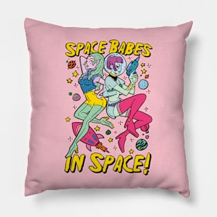SPACE BABES Pillow