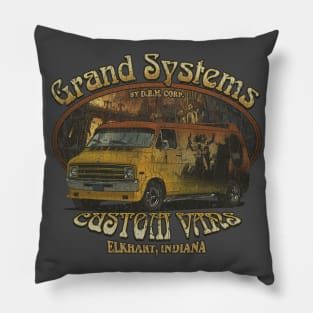 Grand Systems Custom Vans Pillow